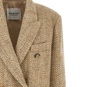 Marant Etoile Pilda Double-breasted Coat