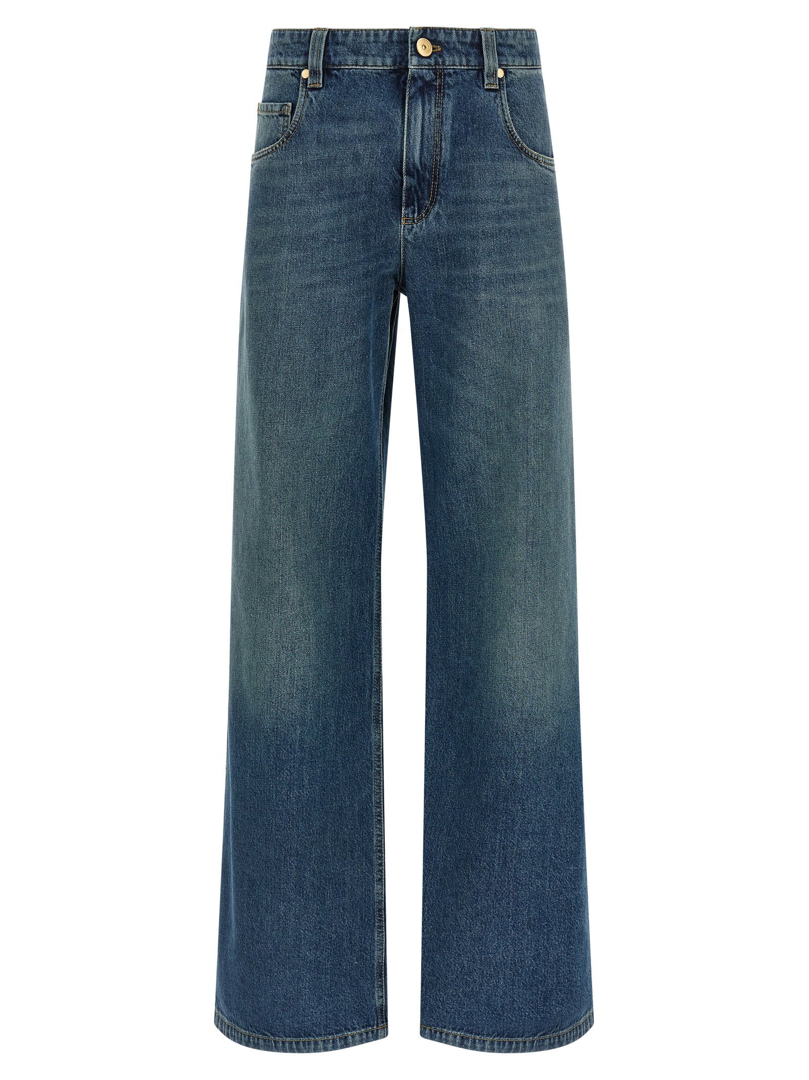 Brunello Cucinelli Stonewashed Denim Jeans