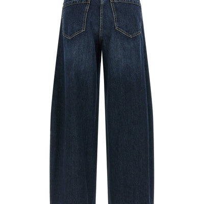 Brunello Cucinelli Wide Barrel Full Lenght Jeans
