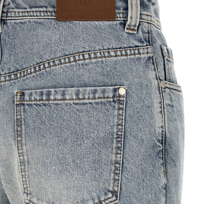 Brunello Cucinelli Baggy Tapered Jeans