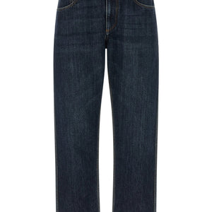 Brunello Cucinelli Shiny Bartack Jeans