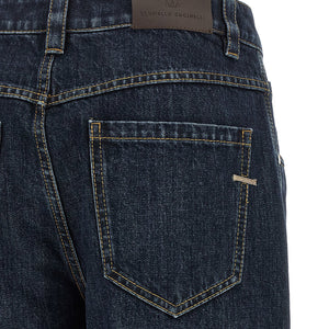 Brunello Cucinelli Shiny Bartack Jeans