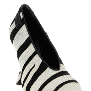 Moschino Zebra Pony Pumps