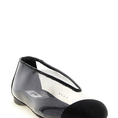 Moschino Pvc Ballet Flats