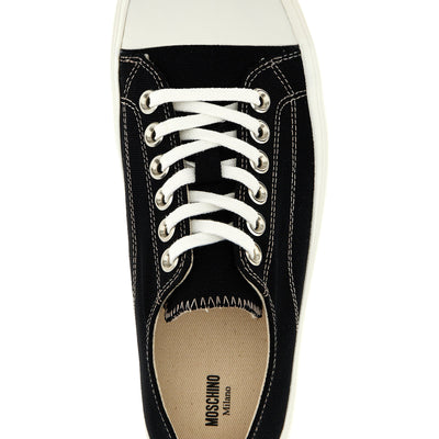 Moschino Canvas Sneakers