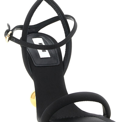 Moschino Satin Sandals