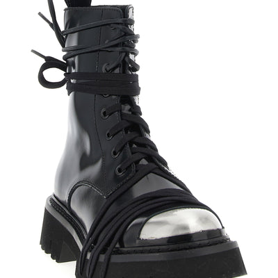 Moschino Combat Combat Boots
