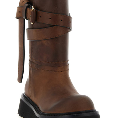 Moschino Brick Boots