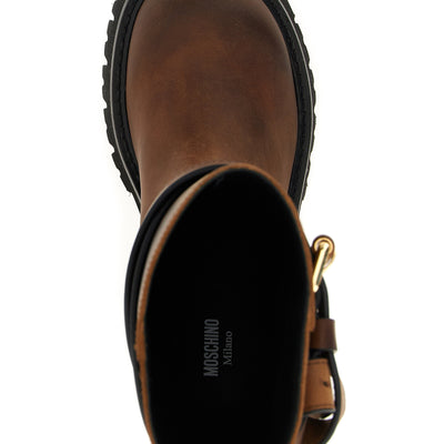 Moschino Brick Boots