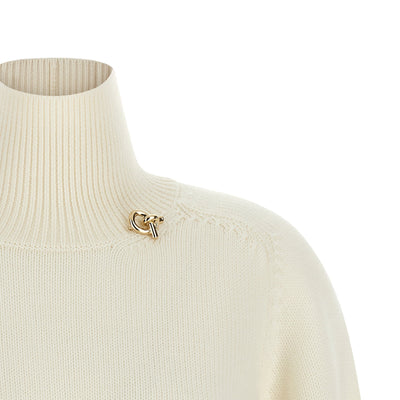 Fabiana Filippi Knot Pin Sweater