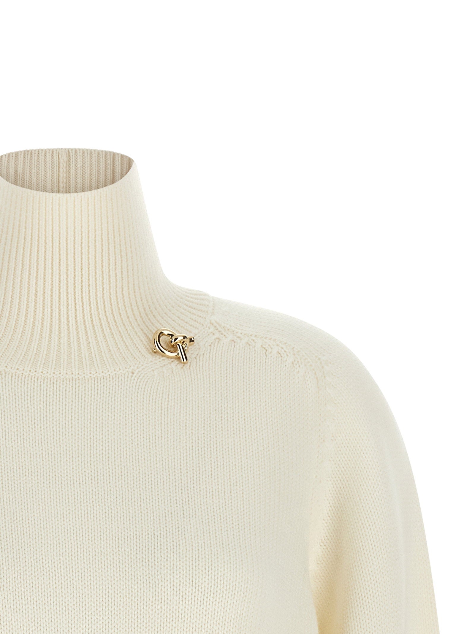 Fabiana Filippi Knot Pin Sweater