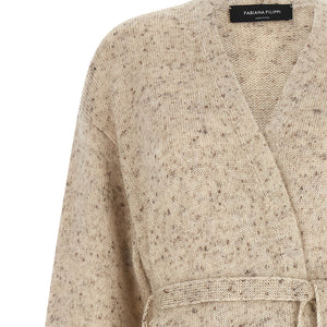 Fabiana Filippi Buttoned Yarn Cardigan