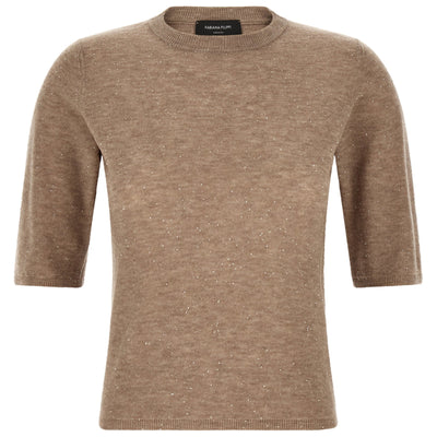 Fabiana Filippi Micro Sequin T-shirt