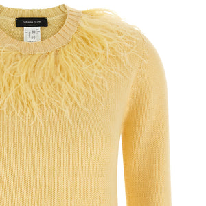 Fabiana Filippi Feather Sweater