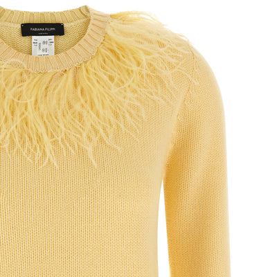 Fabiana Filippi Feather Sweater