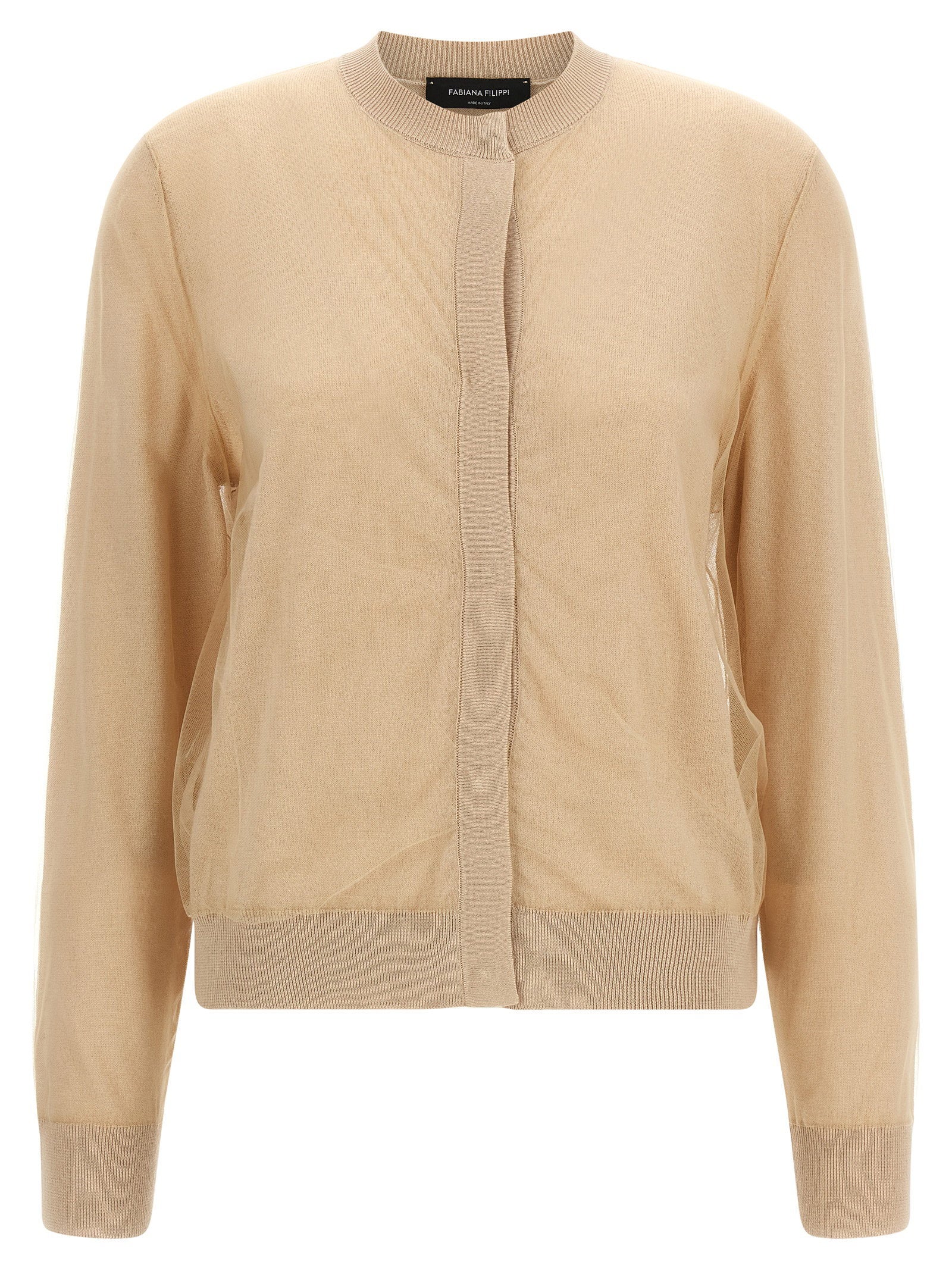 Fabiana Filippi Tulle Cardigan