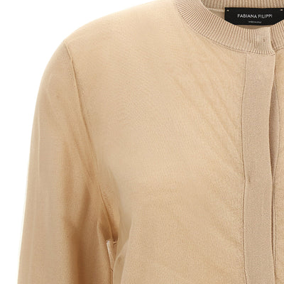 Fabiana Filippi Tulle Cardigan