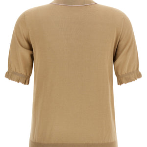 Fabiana Filippi Cotton Silk Polo Shirt