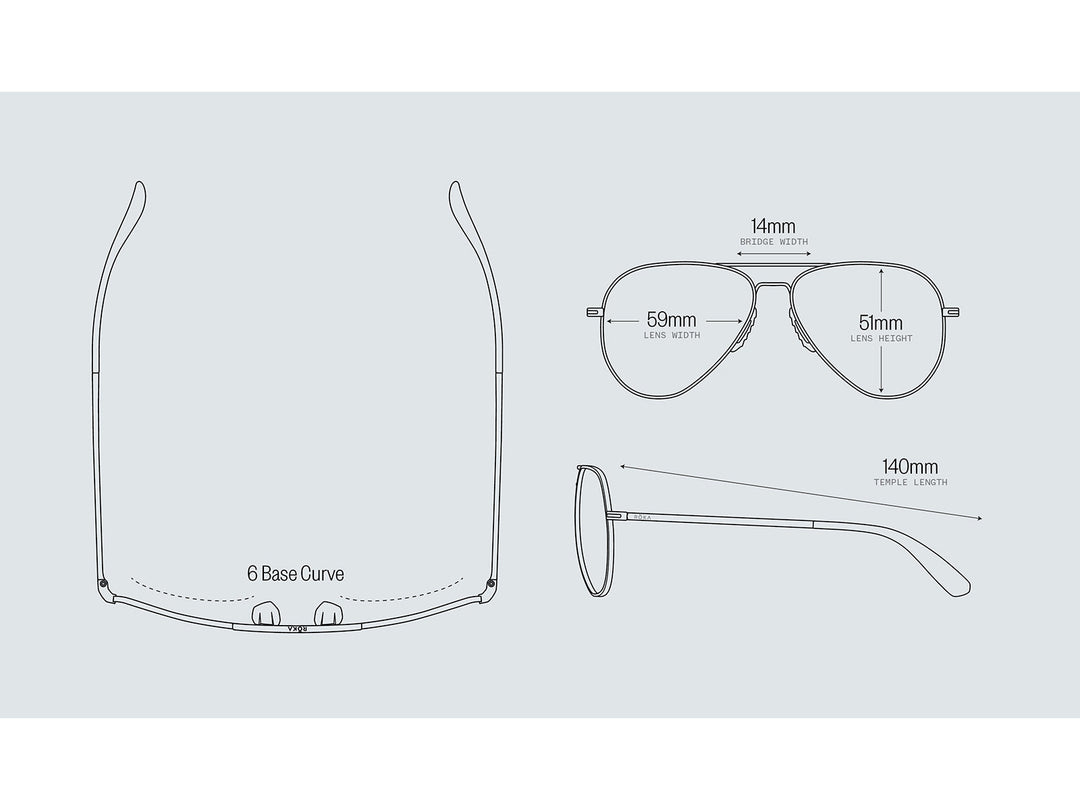 Phantom Titanium XL Sunglasses