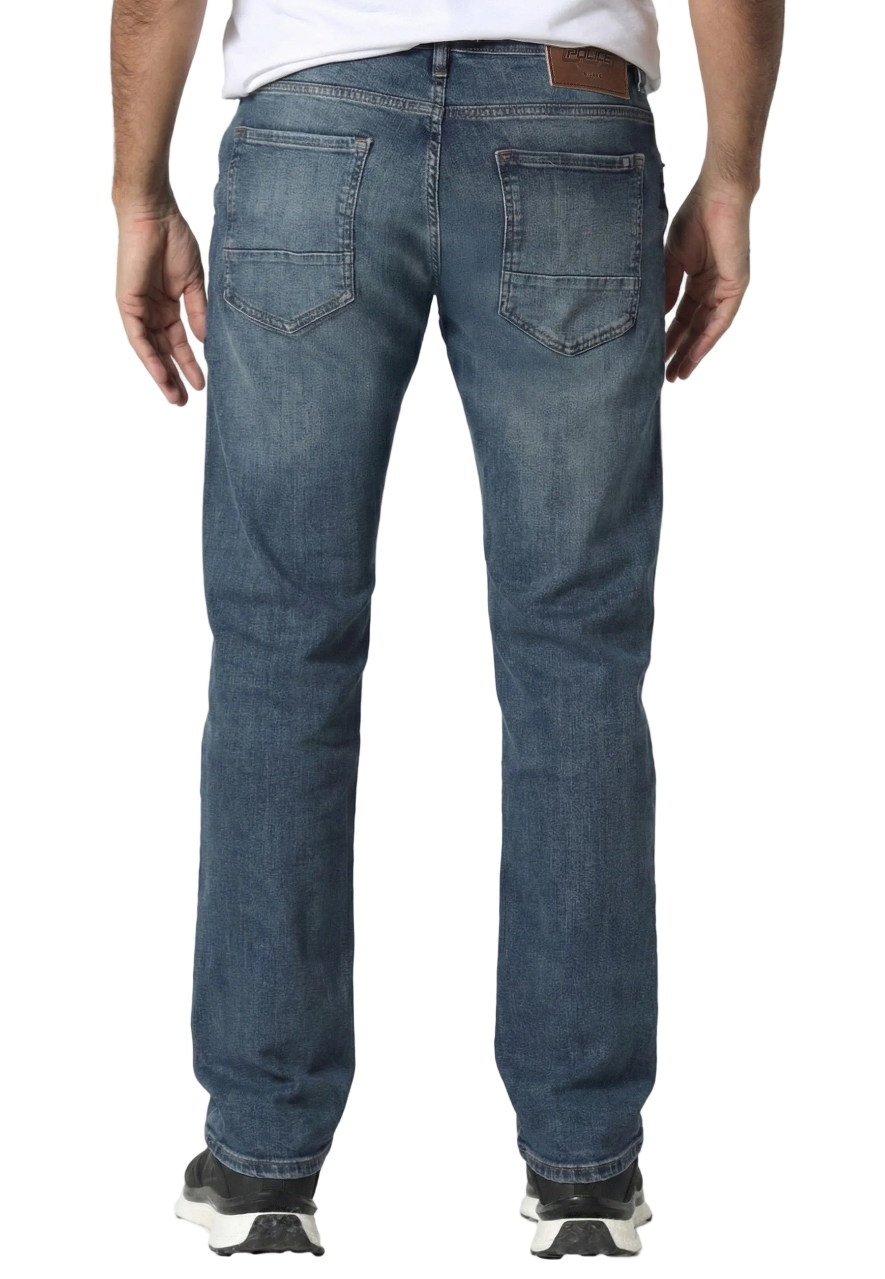 883 Police TODD 949 Mattia Regular Fit Blue Jeans