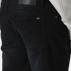 883 Police TODD 935 Mattia Regular Fit Black Jeans