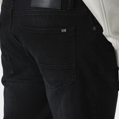 883 Police TODD 935 Mattia Regular Fit Black Jeans