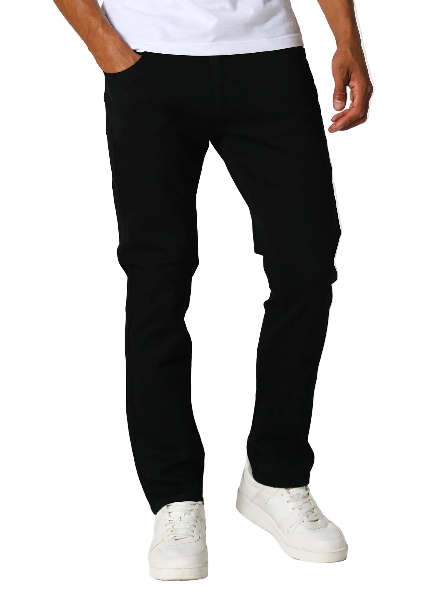 883 Police TODD 960 Mattia Regular Fit Black Jeans