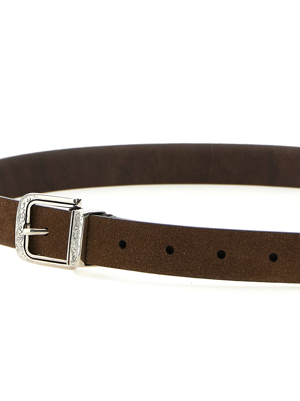 Brunello Cucinelli Inverted Leather Belt