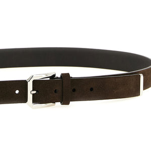 Brunello Cucinelli Inverted Leather Belt