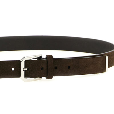 Brunello Cucinelli Inverted Leather Belt