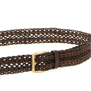 Brunello Cucinelli Braided Calf Belt