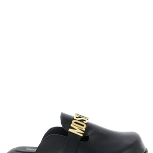 Moschino Leather Sabots