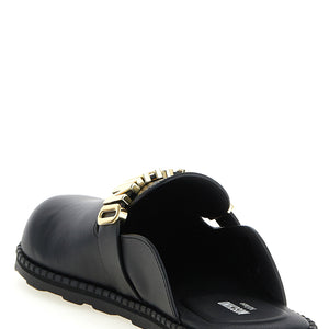 Moschino Leather Sabots