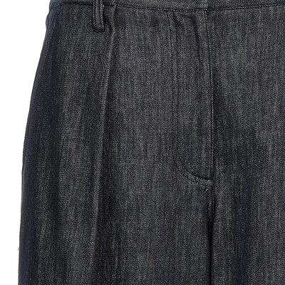 Brunello Cucinelli A-line Pleated Pants