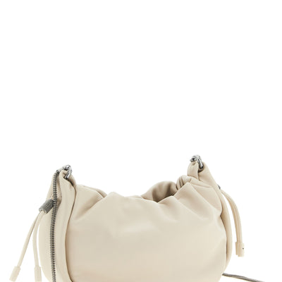 Brunello Cucinelli Bucket Mellow Mini Crossbody Bag
