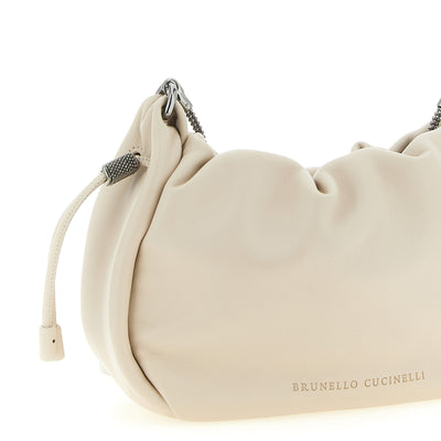Brunello Cucinelli Bucket Mellow Mini Crossbody Bag