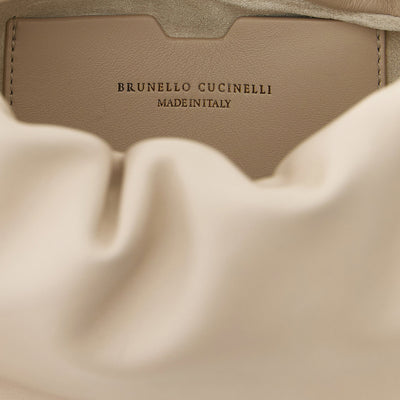 Brunello Cucinelli Bucket Mellow Mini Crossbody Bag