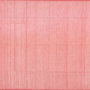 Baby Pink  Handloom Silk Cotton Saree With Flower Motifs-Baby Pink