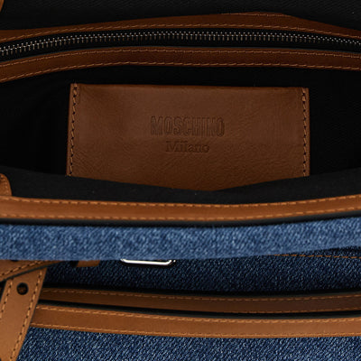 Moschino Tie Me Big Clutch