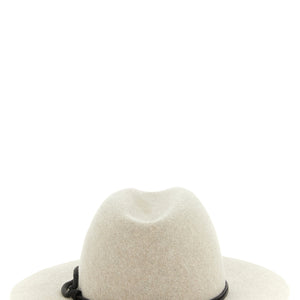 Brunello Cucinelli Fedora Hat With Wide Brim And Cord