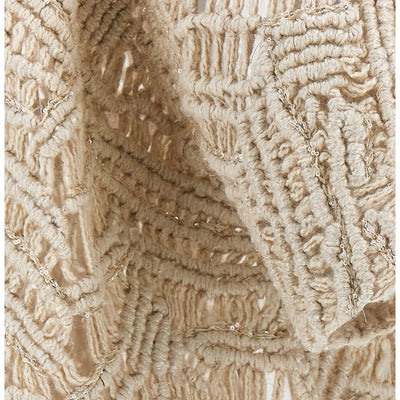 Brunello Cucinelli Opera Dazzling Macramé Cardigan