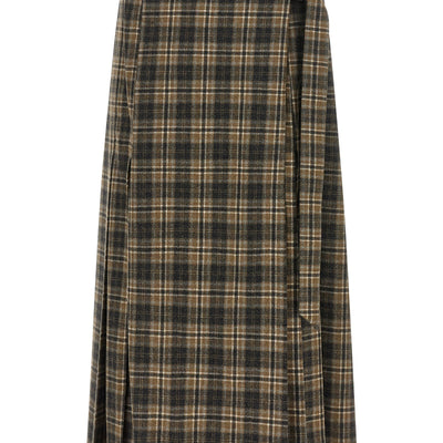 Brunello Cucinelli Tartan Skirt