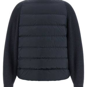 Brunello Cucinelli Shiny Flap Detail Down Jacket