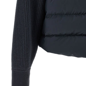Brunello Cucinelli Shiny Flap Detail Down Jacket