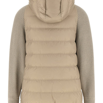Brunello Cucinelli Shiny Zipper Pull Down Jacket