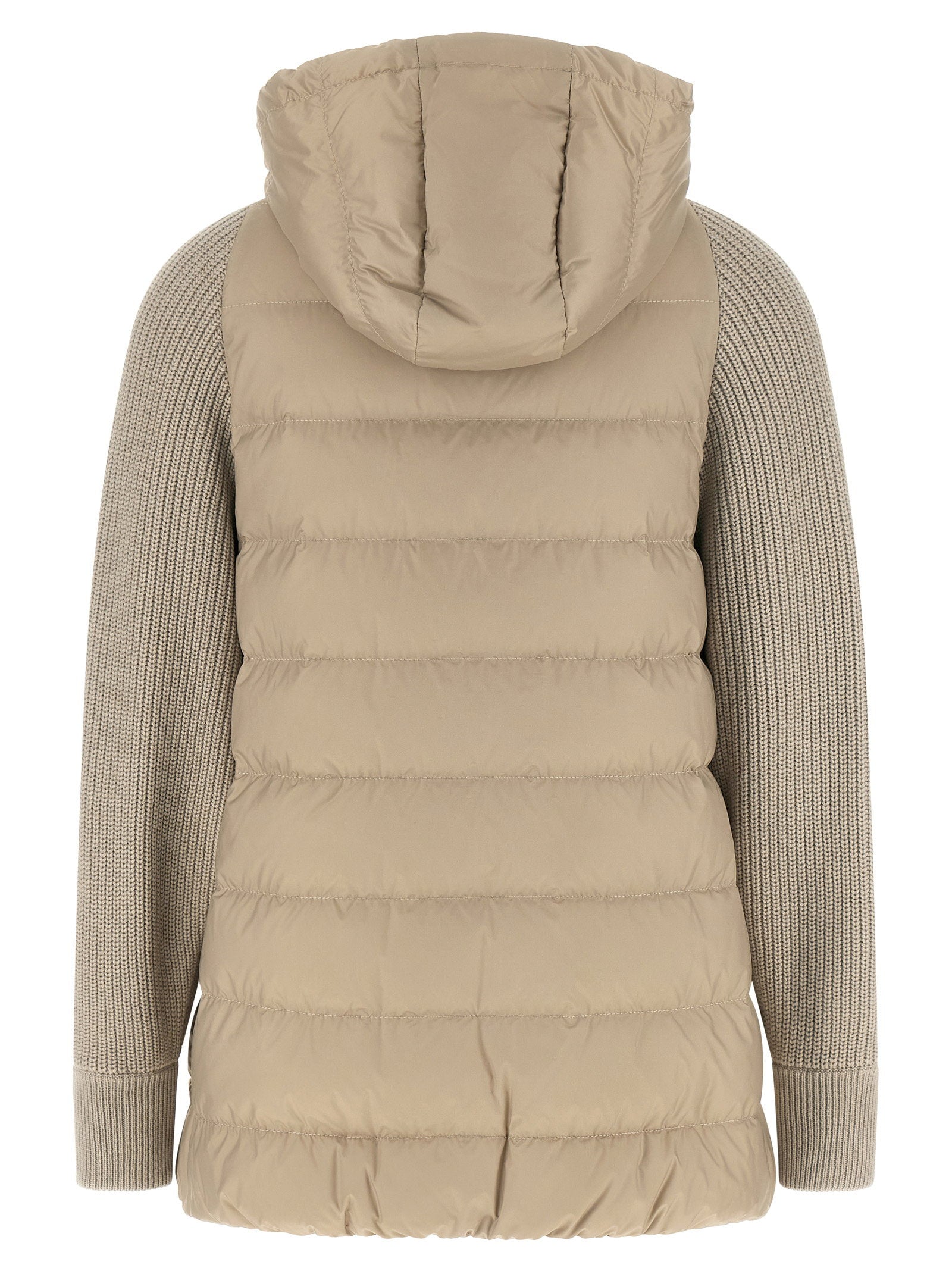 Brunello Cucinelli Shiny Zipper Pull Down Jacket