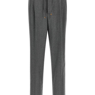 Brunello Cucinelli Wool Flannel Pants