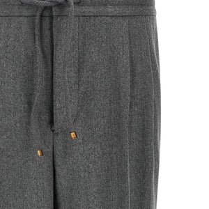 Brunello Cucinelli Wool Flannel Pants
