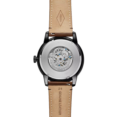 Fossil Townsman Brown Dial & Leather Strap Watch for Men