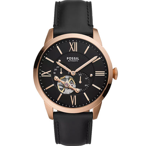 Fossil Townsman Men's Black Dial & Black strap 44 MM Watch